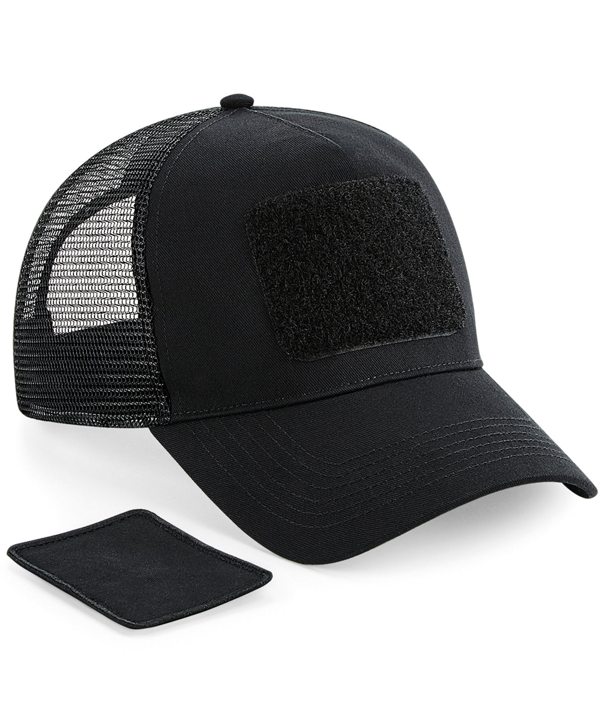 BC641 Patch Snapback Trucker Cap