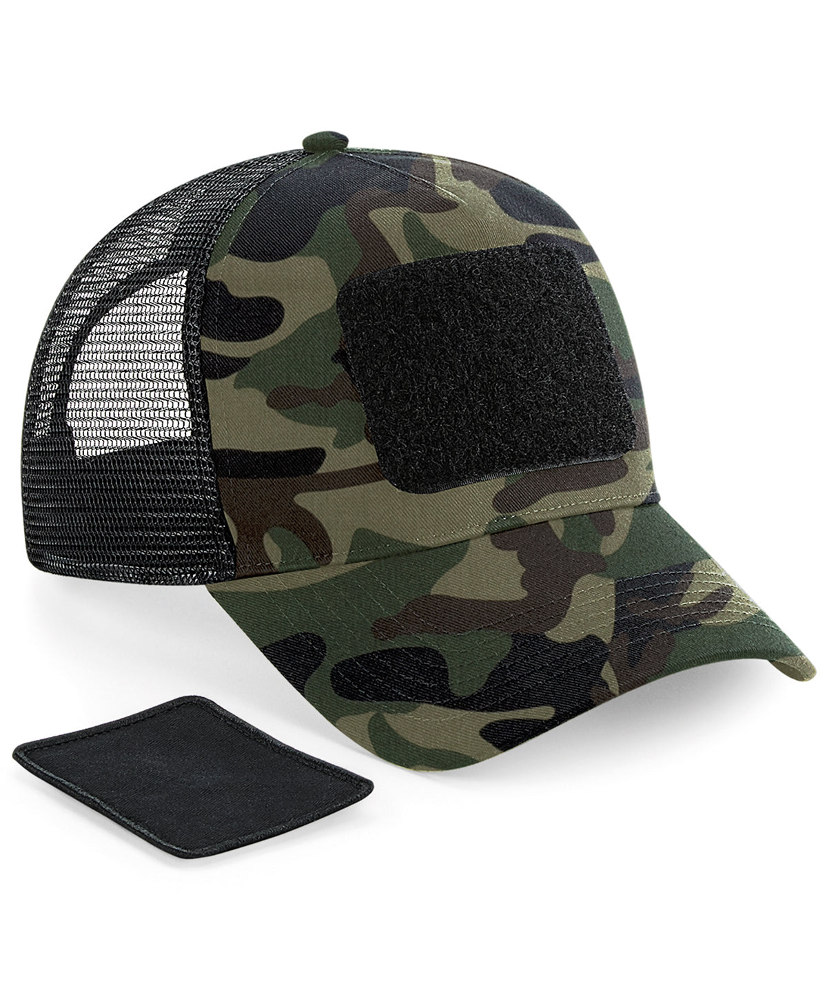 BC641 Patch Snapback Trucker Cap