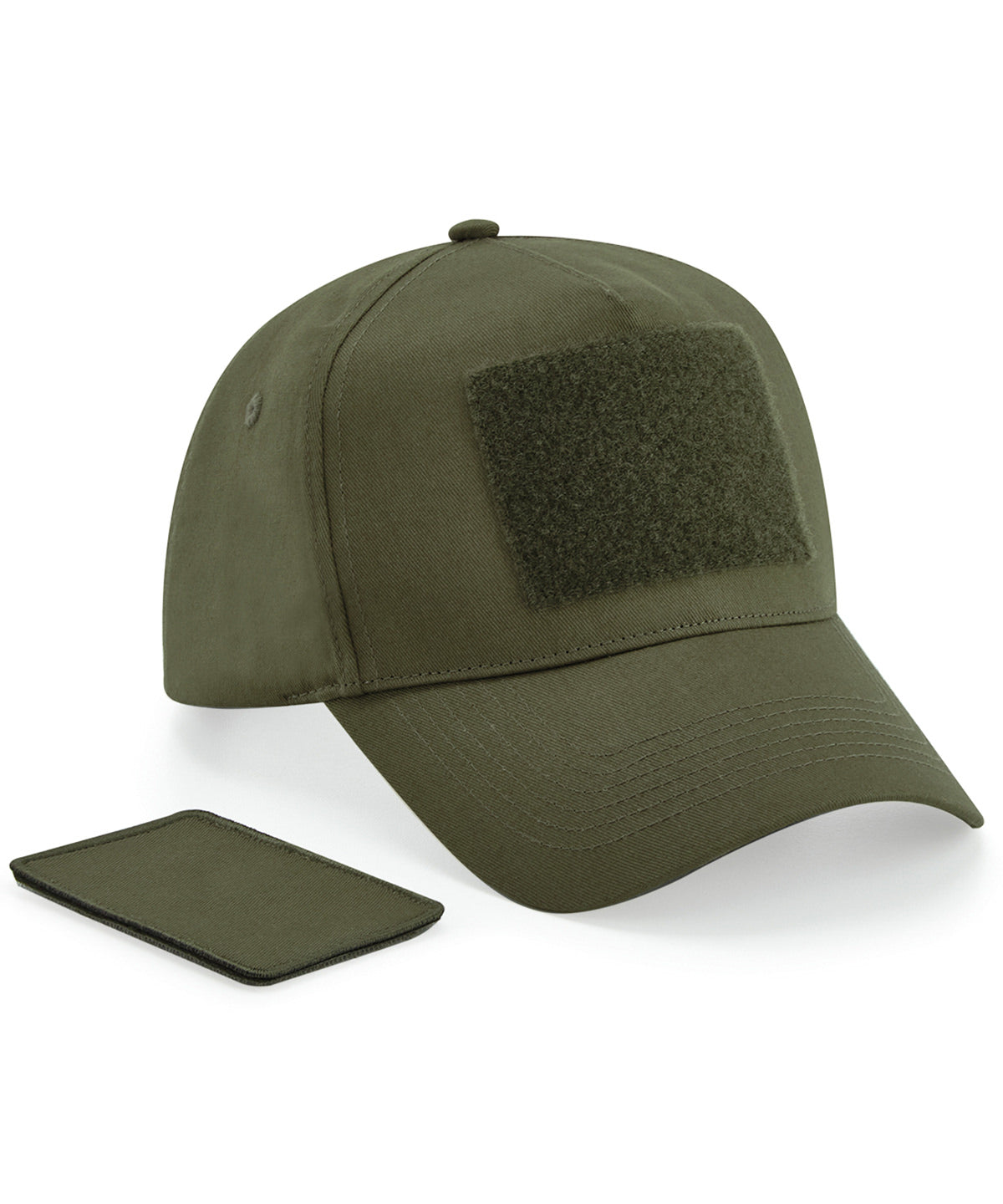 BC638 Removable Patch 5-Panel Cap