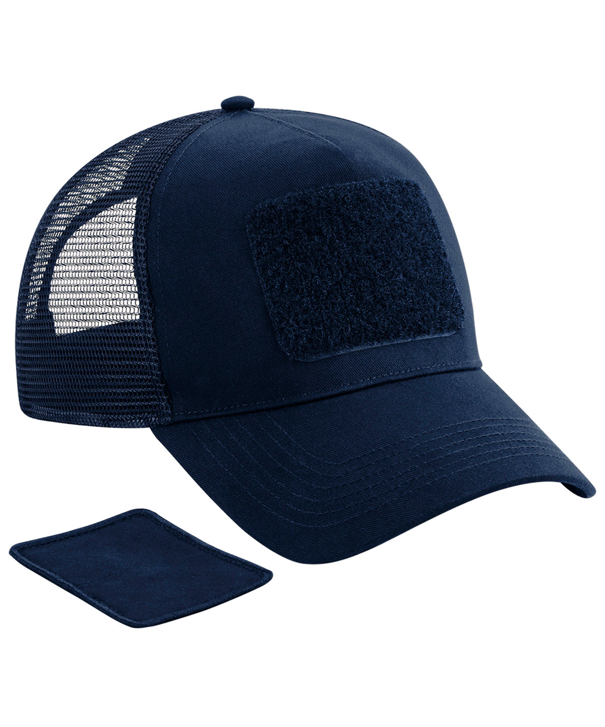 BC641 Patch Snapback Trucker Cap