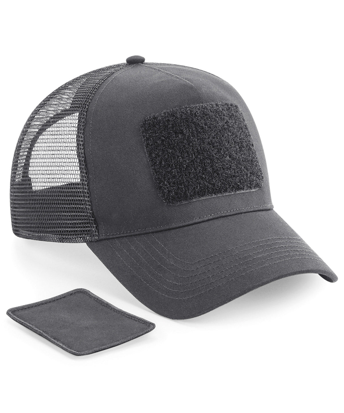 BC641 Patch Snapback Trucker Cap
