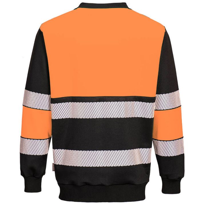 Portwest PW3 Hi-Vis Class 1 Sweatshirt PW376