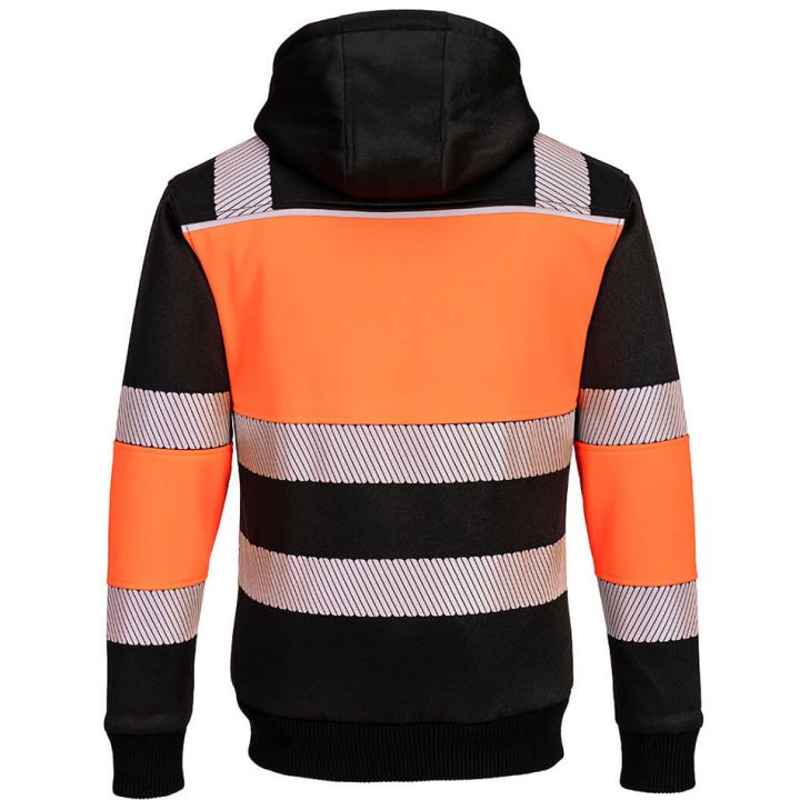 Portwest PW3 Zipped Class 1 Winter Hoodie PW377