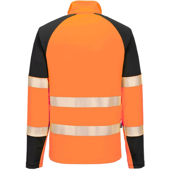 Portwest PW3 Hi-Vis 1/4 Zip Sweatshirt PT-T172