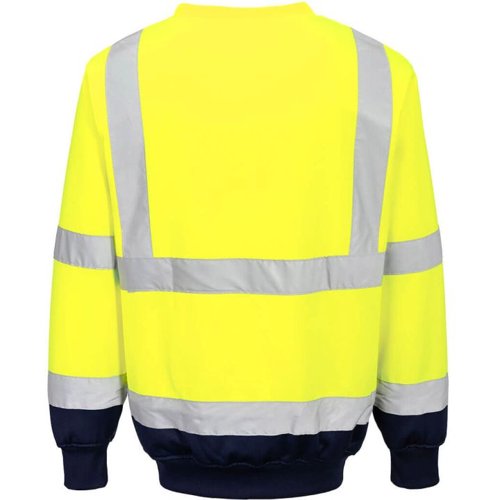 Portwest Two Tone Hi-Vis Sweatshirt B306