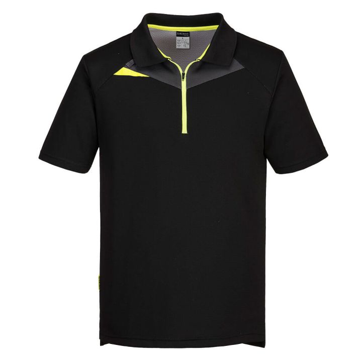 DX410 DX4 Black Work Polo Shirt