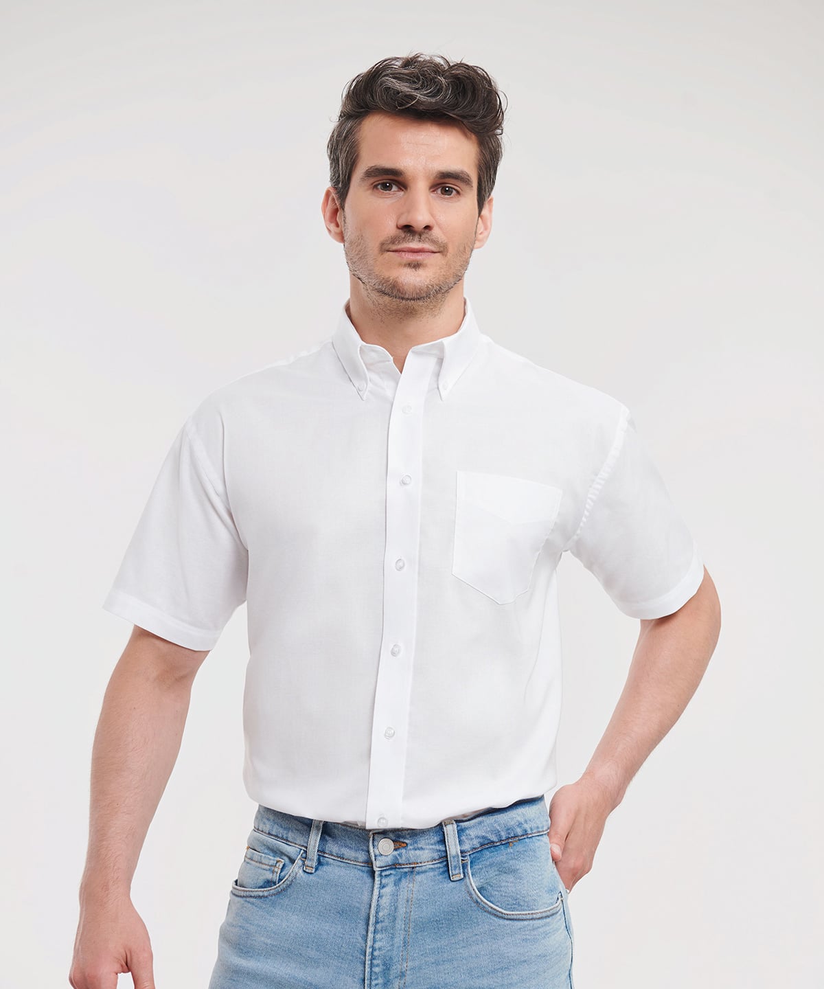 Short Sleeve Easycare Oxford Shirt
