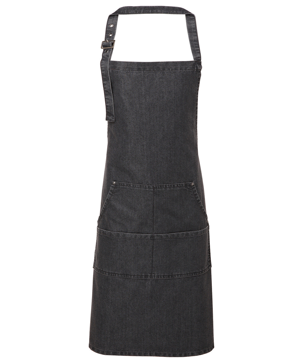 PR126 Jeans stitch bib apron