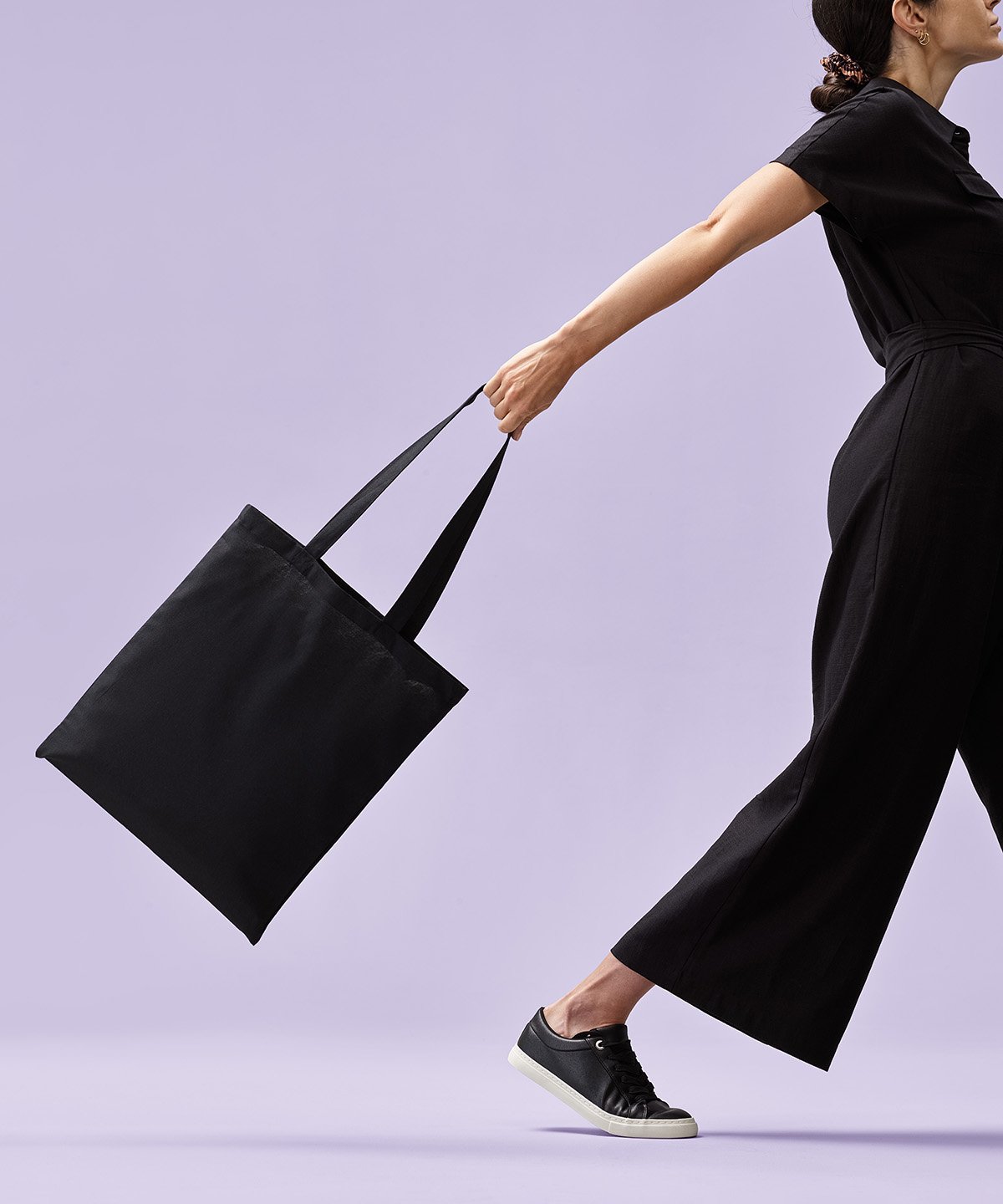 RL100 Tote Cotton Shopper Long Handle Bag