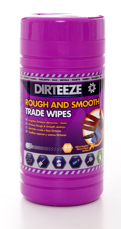 Rough and Smooth Wipes (Tub of 80)