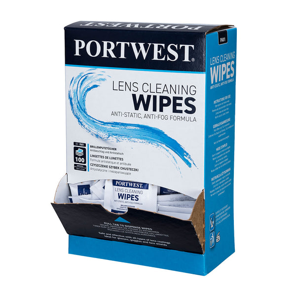 Lens Cleaning Wipes - Box of 100