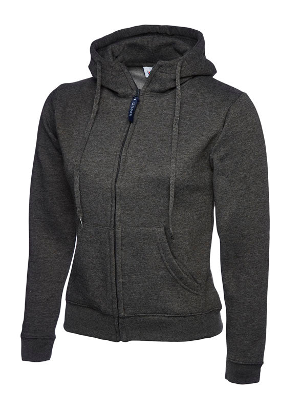UC505 Ladies Full Zip Hooded Sweatshirt