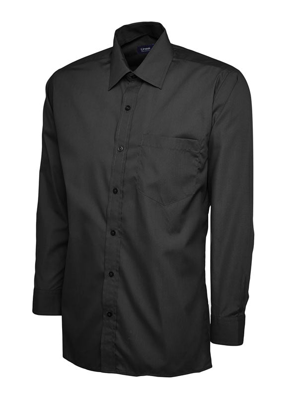 UC709 Poplin Long Sleeve Shirt