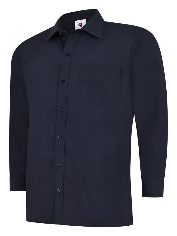 UC709 Poplin Long Sleeve Shirt