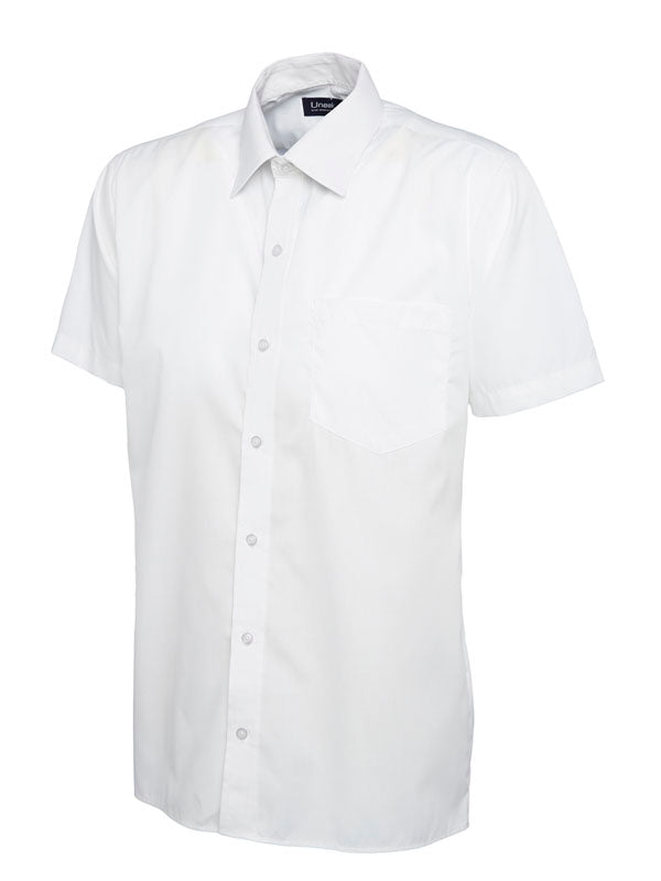 UC710 Poplin Short Sleeve Shirt