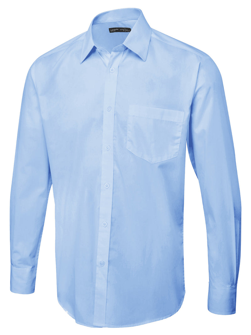 UC713 Poplin Long sleeve Shirt (Tailored Fit)