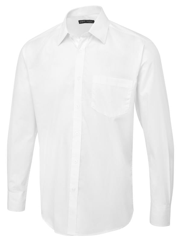 UC713 Poplin Long sleeve Shirt (Tailored Fit)