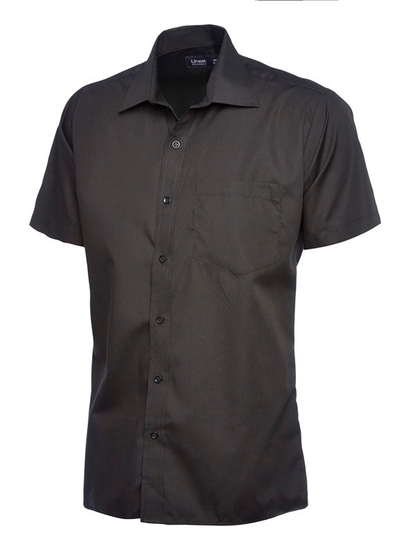UC714 Poplin Short sleeve Shirt (Tailored Fit)