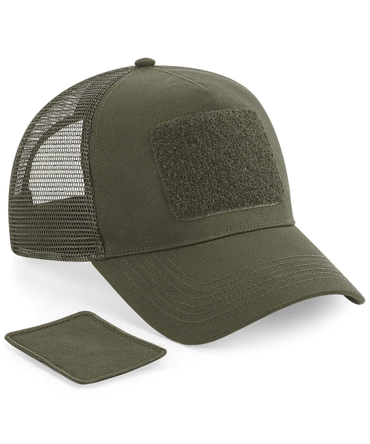 BC641 Patch Snapback Trucker Cap