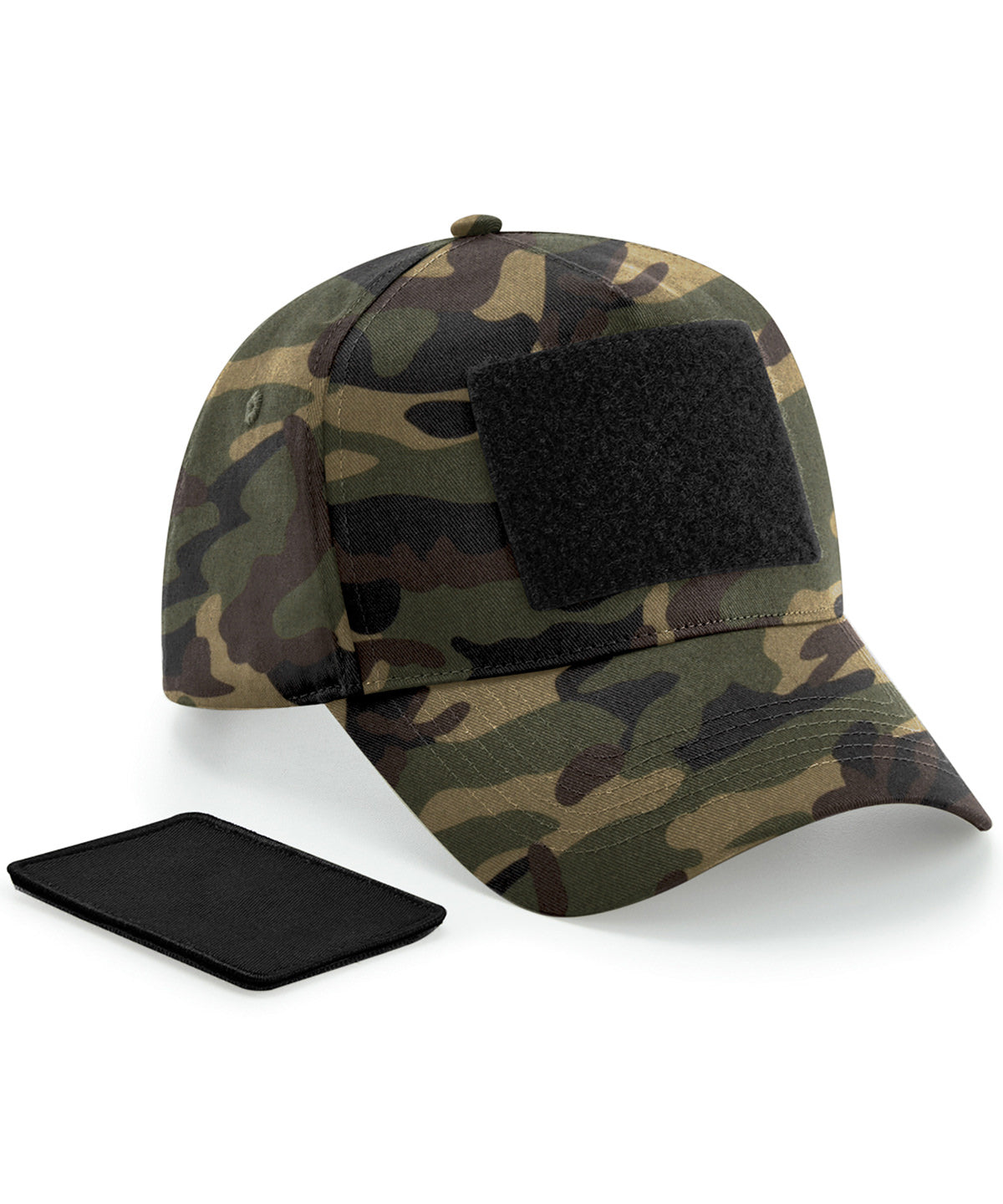 BC638 Removable Patch 5-Panel Cap