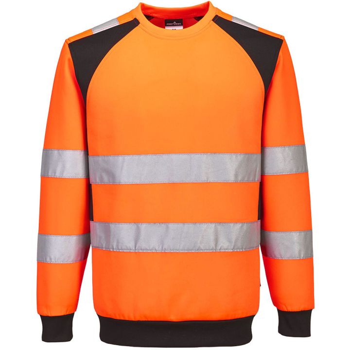 Portwest WX2 Eco Hi-Vis Sweatshirt PT-CD805