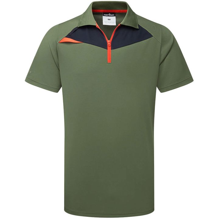 DX410 DX4 Black Work Polo Shirt