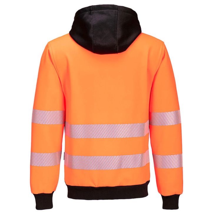Portwest PW3 Hi-Vis Zip Hoodie PW327