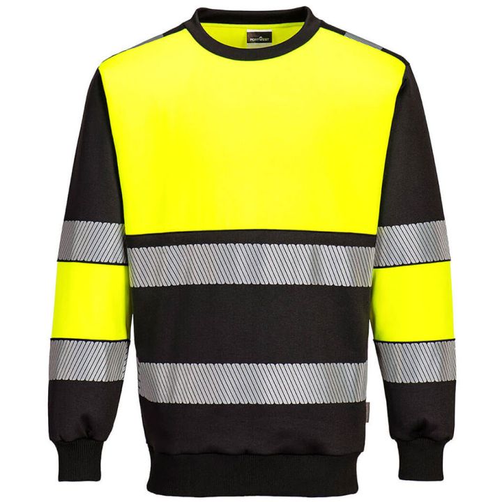 Portwest PW3 Hi-Vis Class 1 Sweatshirt PW376