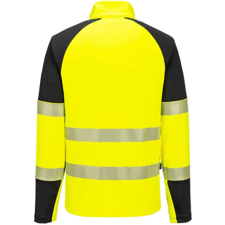 Portwest PW3 Hi-Vis 1/4 Zip Sweatshirt PT-T172