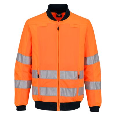 T164 - Hi-Vis Mesh Panel Work Jacket