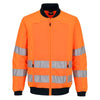 T164 - Hi-Vis Mesh Panel Work Jacket