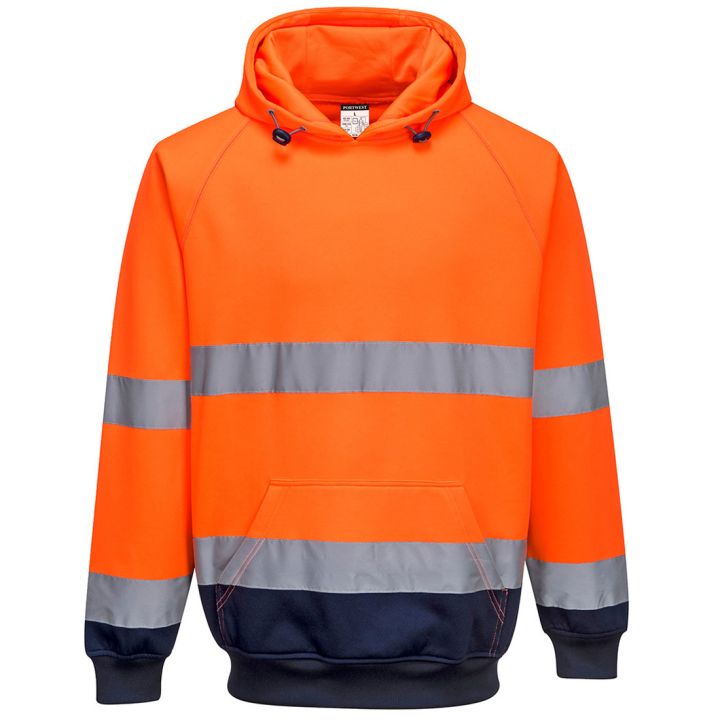 Portwest Hi-Vis Two-Tone Hooded Sweater B316
