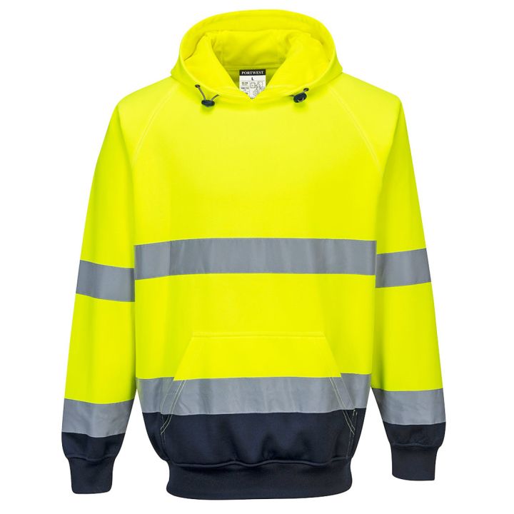 Portwest Hi-Vis Two-Tone Hooded Sweater B316