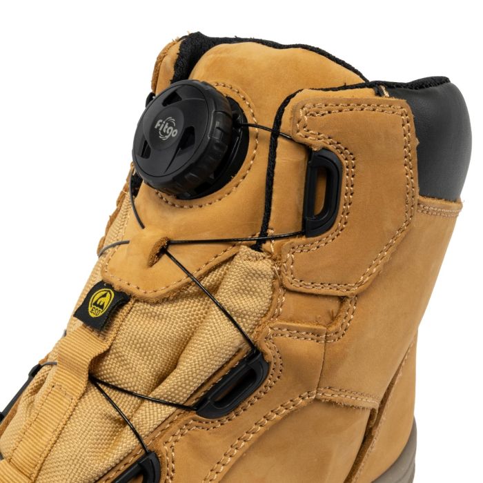 Churchill Wheat Wheat waterproof FITGO safety boot ESD