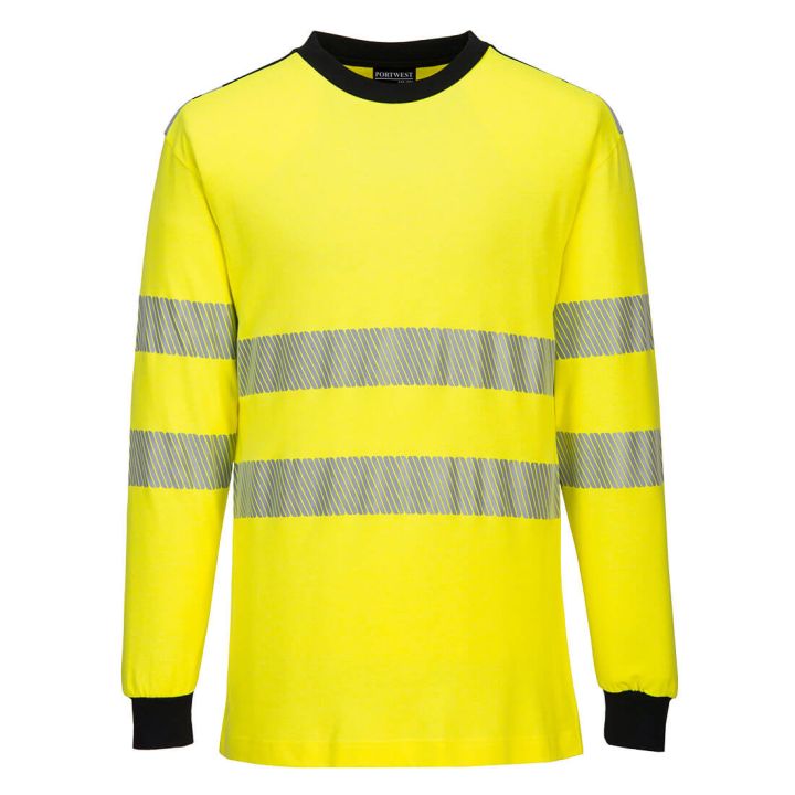 Portwest WX3 Flame Resistant Hi-Vis T-Shirt FR701
