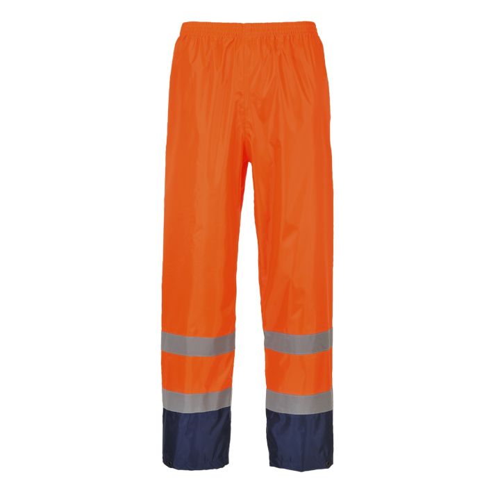 Portwest Hi-Vis Classic Contrast Rain Trouser H444