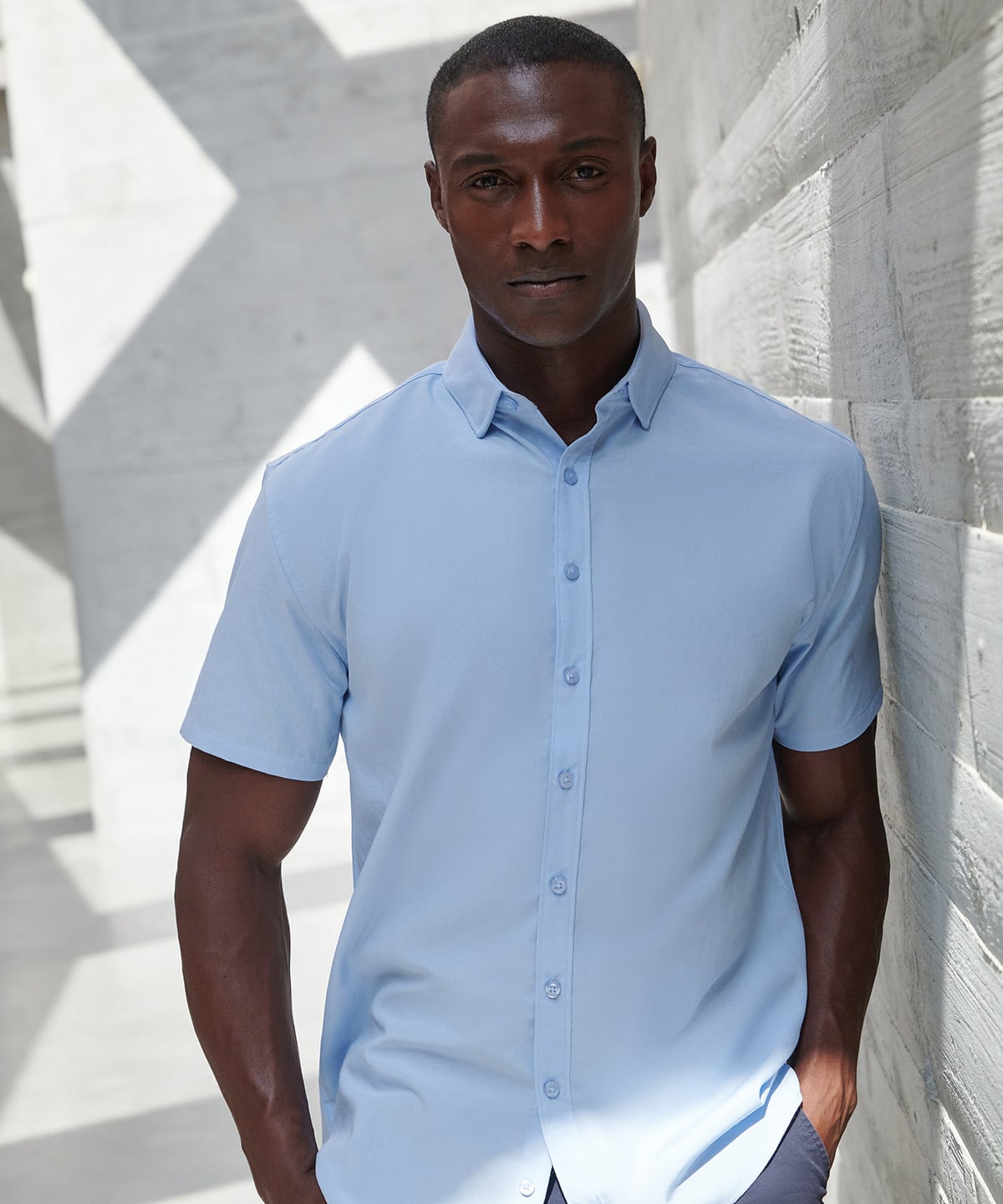 HB588 Short sleeve ‘cotton-feel’ Coolplus® shirt