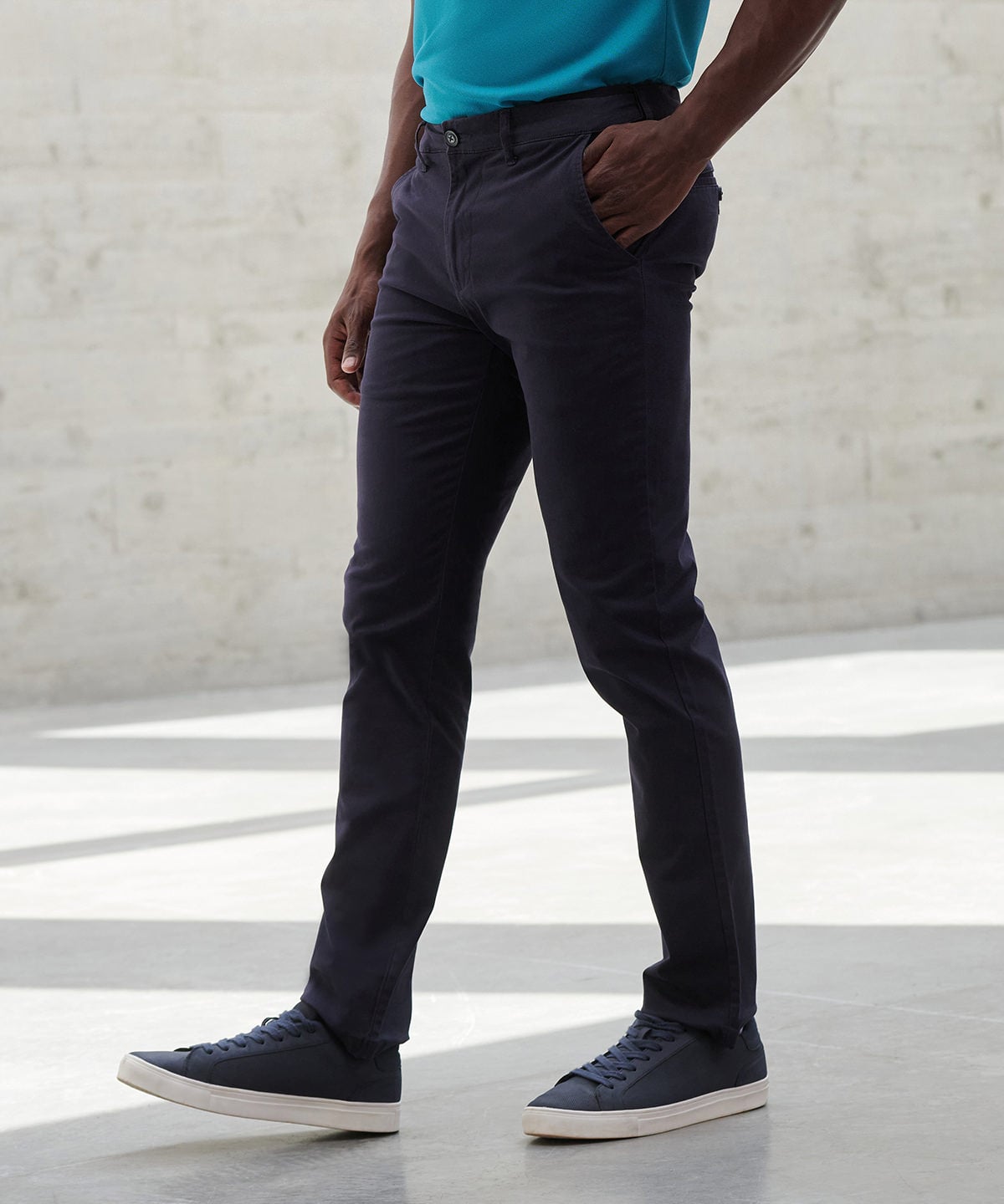 Stretch Chinos with Flex Waistband