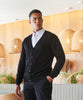 HB722 V-button cardigan