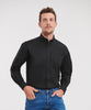 J932M Long sleeve easycare Oxford shirt