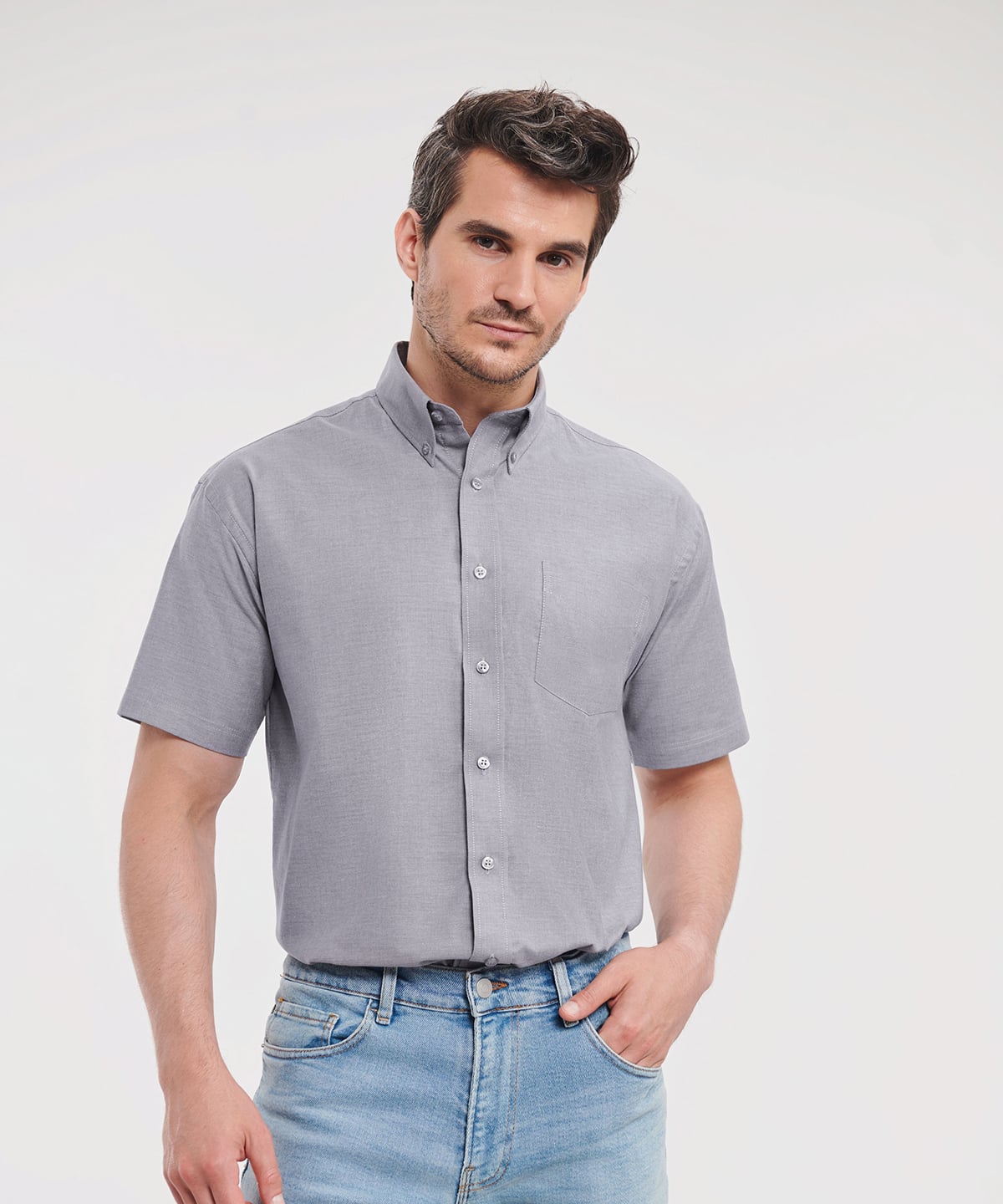 Short Sleeve Easycare Oxford Shirt