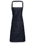 PR126 Jeans stitch bib apron