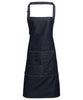 PR126 Jeans stitch bib apron