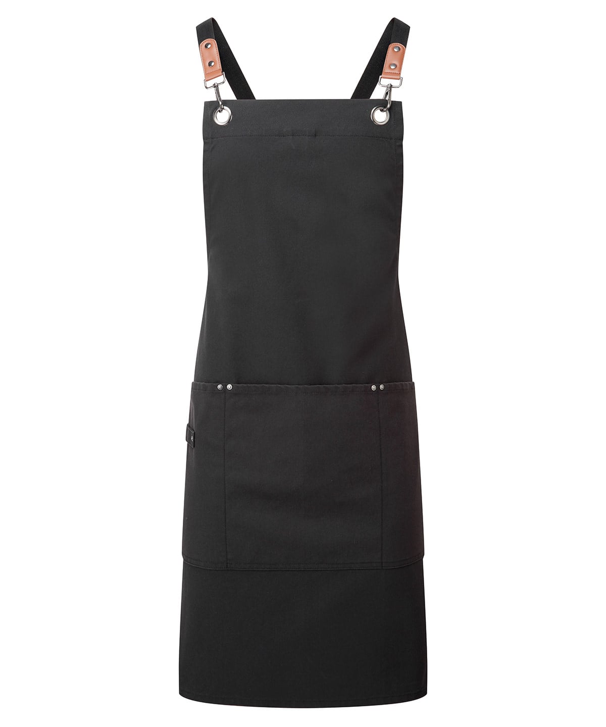 PR182 Clip ‘n’ Clasp cross-back bib apron
