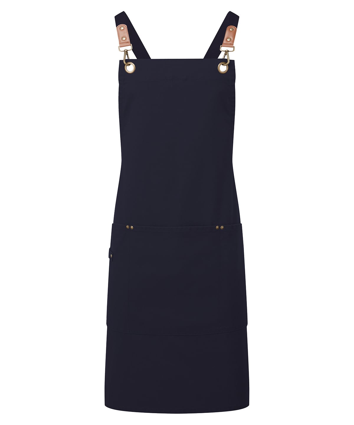 PR182 Clip ‘n’ Clasp cross-back bib apron