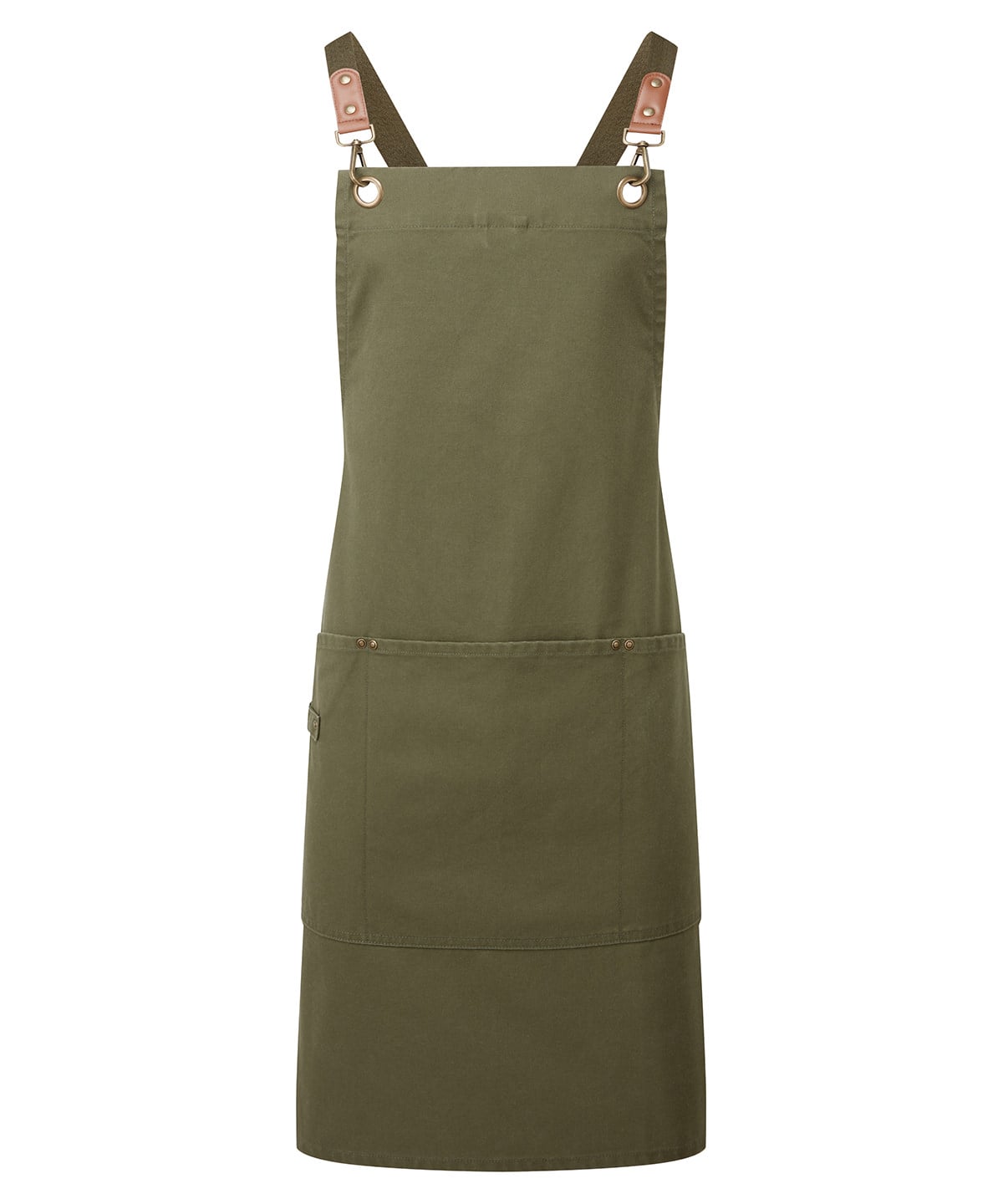 PR182 Clip ‘n’ Clasp cross-back bib apron
