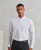 PR258 Banded collar grandad long sleeve shirt