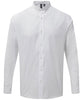 PR258 Banded collar grandad long sleeve shirt