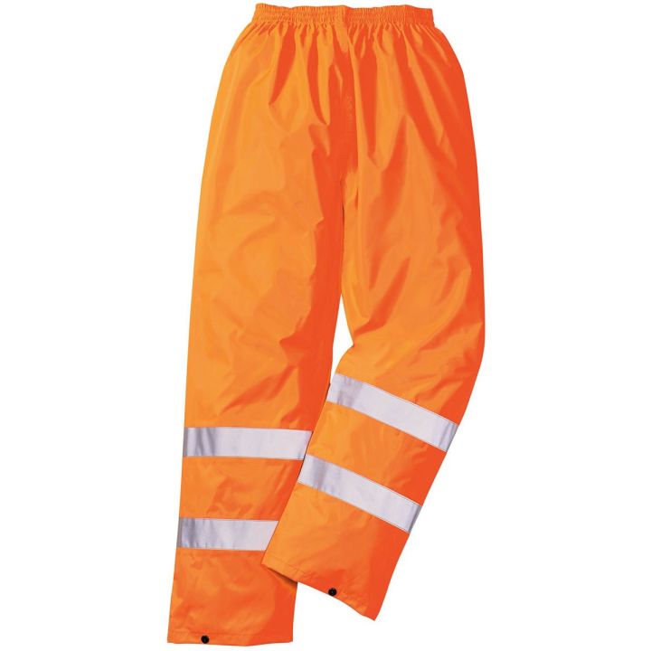 Portwest ES1 Essential Hi-Vis Rain Trouser PT-ES441
