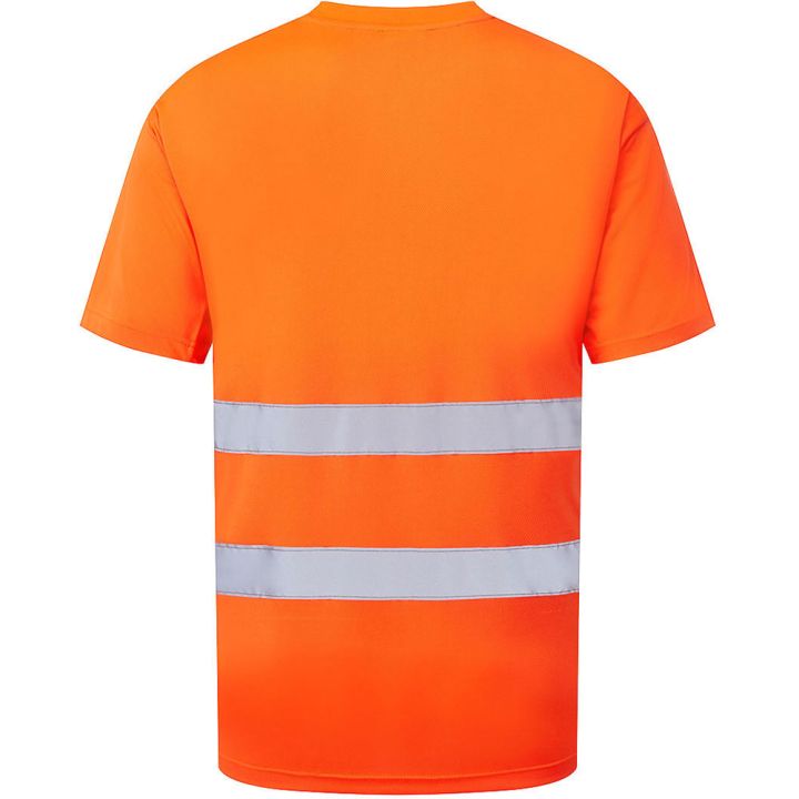 Portwest ES1 Essential Hi-Vis Short Sleeve T-Shirt Product PT-ES478
